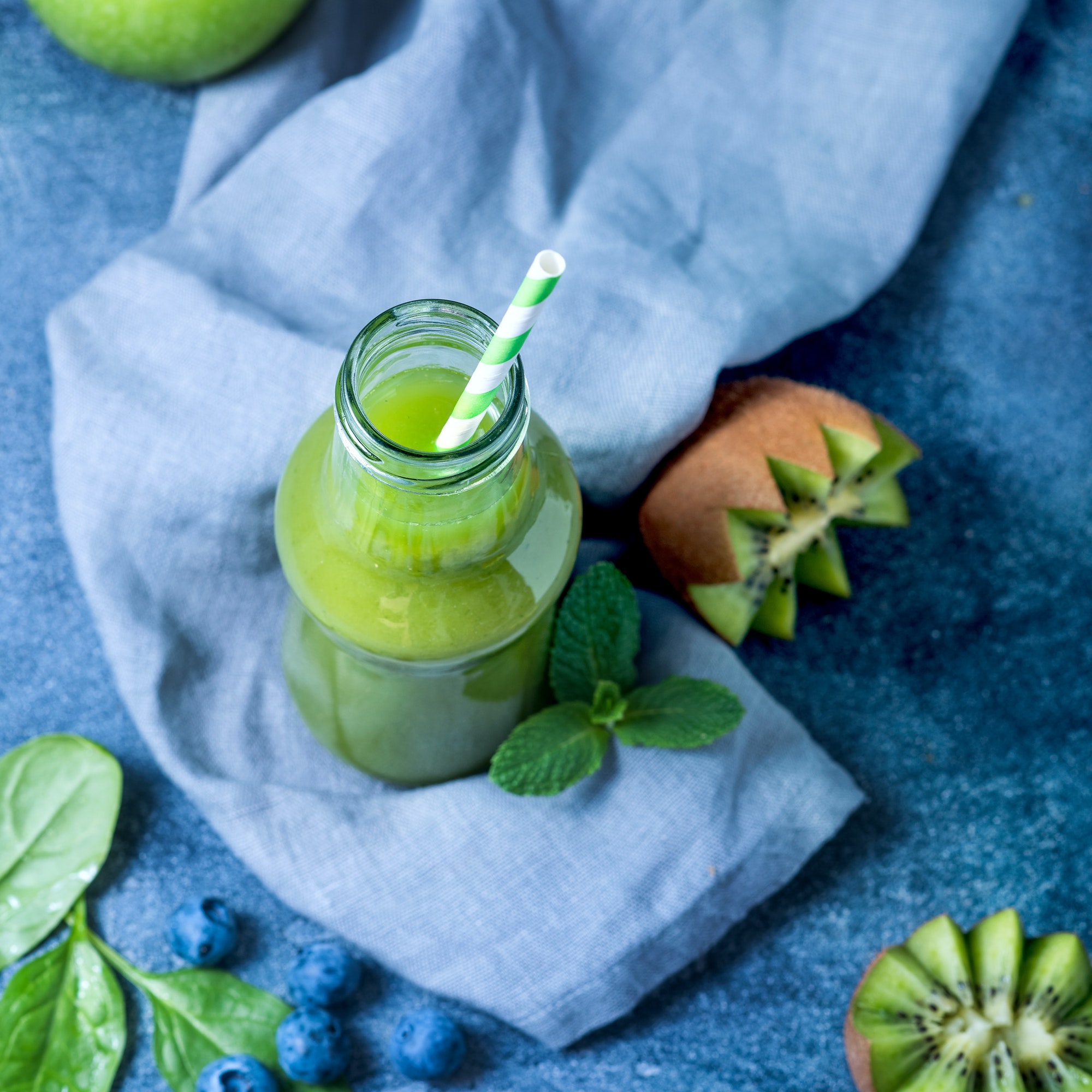 Healthy Green Smoothie, Detox Drink